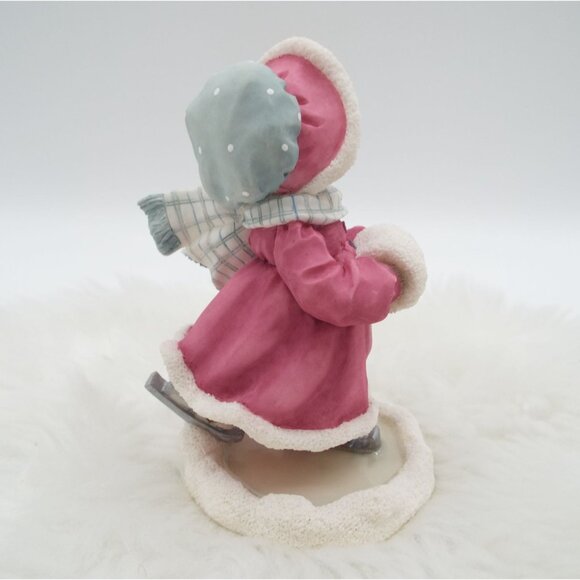 Vintage Enesco Priscilla Hillman My Blushing Bunnies Ceramic Porcelain Figurine - Picture 3 of 9